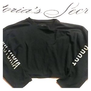 Victoria Secret crop sweatshirt